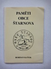 kniha Paměti obce Štarnova, Danal 1996
