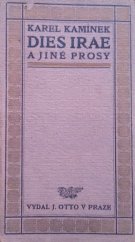 kniha Dies Irae a jiné prosy, J. Otto 1896