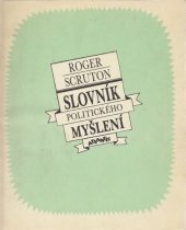 kniha Slovník politického myšlení, Atlantis 1990