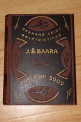 kniha Poslední soud román, Novina 1935