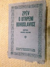kniha Zpěv o utrpení Bohuslavice, Dr. Jan Smetana v Dolním Kubíně 1929