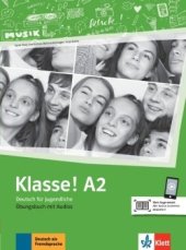 kniha Klasse! 2 (A2) Übungsbuch mit Audios und Videos online, Klett 2019