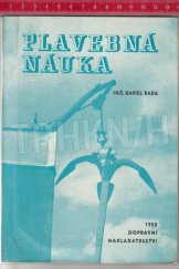 kniha Plavebná náuka, Dopravní nakladatelství 1958