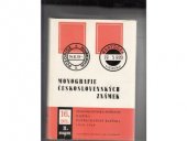 kniha Monografie československých známek. Díl 16., svazek 2., - Československá poštovní razítka : Popřevratová razítka 1918-1920, Nadas 1971