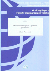 kniha Mezinárodní migrace a globální governance, Oeconomica 2011