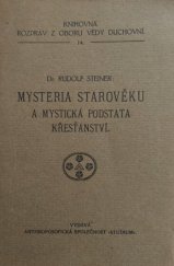 kniha Mysteria starověku a mystická podstata křesťanství, Literární kruh Anthroposofické společnosti Studium 1919