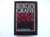 kniha Bibliografie Karla Čapka (soupis jeho díla), Academia 1990