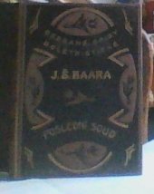 kniha Poslední soud román, Českomoravské podniky tiskařské a vydavatelské 1928