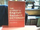 kniha The student's English-Sanskrit Dictionary, Shantilal Jain 1983