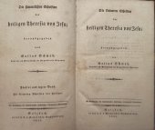 kniha beiligen Theresia von Jesu , Seidel 1832