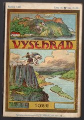 kniha Vyšehrad 1922 zábavně - poučný kalendář na obyčejný rok  1922, ročník XXIII., R. Promberger 1922