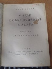 kniha V zemi dobrodružství a zlata, Komunistické knihkupectví a nakladatelství 1923
