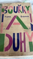 kniha Bouřky a duhy devatenáct próz, Fr. Borový 1949
