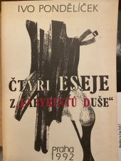 kniha Čtyři eseje z "Labyrintů duše", Pražská imaginace 1992