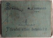 kniha Příruční atlas botanický se stručným popisem vyobrazených rostlin, I.L. Kober 1905