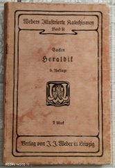 kniha Weberovi ilustrovaní katechisté Saden Heraldik, Vydavatelství J.J. Webera v Lipsku 1899