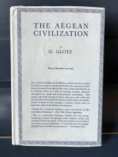 kniha THE AEGEAN CIVILIZATION, Routledge & Kegan Paul LTD. 1968