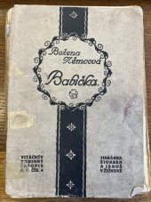 kniha Babička, Knihtiskárna Štorkán a Jaroš 1921