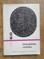 kniha Hvězdářská ročenka 1960., Nakladatelství československé akademie věd 1959