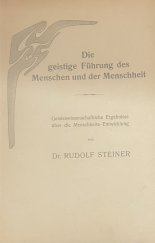 kniha Die geistige Führung des Menschen und der Menschheit, Verlag 1946