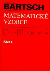 kniha Matematické vzorce, SNTL 1983