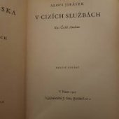 kniha V cizích službách kus české anabase, J. Otto 1927