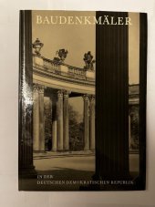 kniha Baudenkmäler In der Deutschen Demokratishen Republik, Edition Leipzig 1965
