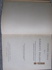 kniha Námluvy Pelopovy scénický melodram, Orbis 1951