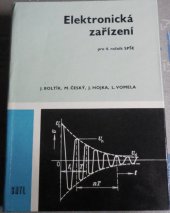 kniha Elektronická zařízení pro 4. ročník středních průmyslových škol elektrotechnických, SNTL 1982