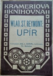 kniha Upír, Nakladatelství Krameriovy knihovny 1914
