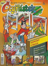 kniha Čtyřlístek 327. - Sopečný výbuch, Panorama 2002