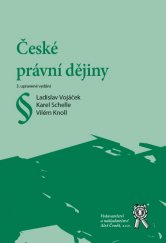 kniha České právní dějiny, Aleš Čeněk 2016
