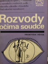 kniha Rozvody očima soudce 1918-1949, 1950-1963, 1964-dodnes, Práce 1973