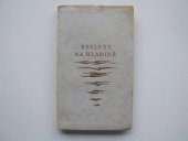 kniha Reflexy na hladině, Grafická edice Alois Chvála 1931