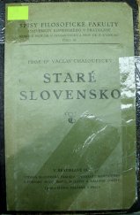 kniha Staré Slovensko, Komenského univerzita, Filosofická fakulta 1923