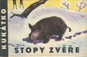 kniha Stopy zvěře, SNDK 1961
