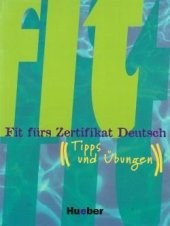 kniha Fit fürs Zertifikat Deutsch Buch, Hueber 2000