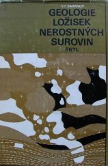 kniha Geologie ložisek nerostných surovin vysokošk. příručka pro přírodověd. fakulty, SNTL 1983