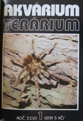 kniha Akváruim, terárium časopis československých akvaristů a teraristů, Nakladatelství a vydavatelství Panorama 1984