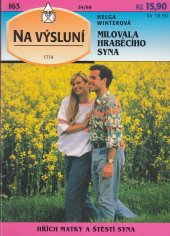 kniha Milovala hraběcího syna, Ivo Železný 1995