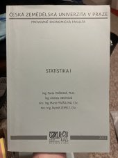 kniha Statistika I, Česká zemědělská univerzita v Praze 2013