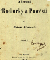 kniha Národní Báchorky a Powěsti, Jarosl. Pospíšil 1845