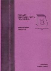 kniha Základy trestního práva procesního, Gaudeamus 2011