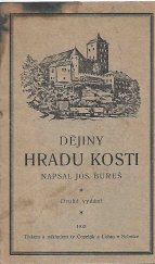 kniha Dějiny hradu Kosti, Čepelák a Lažan 1928