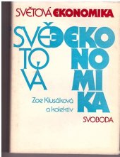 kniha Světová ekonomika, Univerzita Karlova 1980