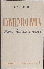 kniha Existencialismus není humanismus, Kostnická jednota 1948