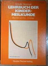 kniha Lehrbuch der Kinderheilkunde  Begrundet von E.Feer, Gustav Fischer Verlag  1985