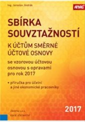 kniha Sbírka souvztažností k účtům směrné účtové osnovy, Anag 2014