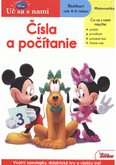 kniha Čísla a počítanie [matematika : škôlkari vek 4-5 rokov, Egmont 2012