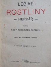 kniha Léčivé rostliny herbář, I.L. Kober 1904